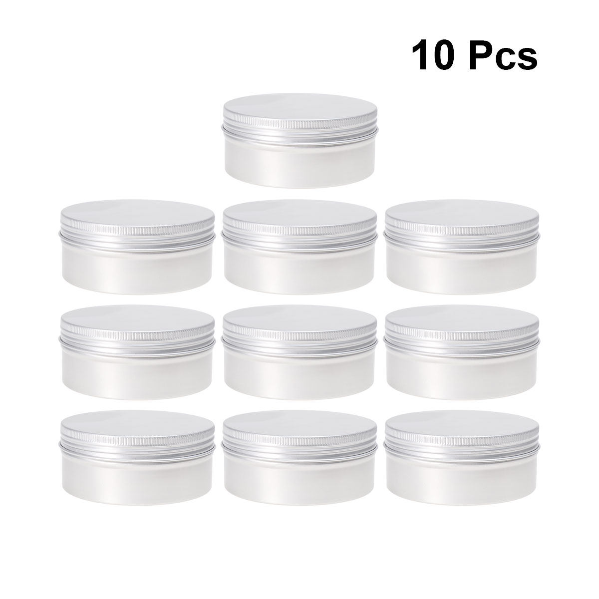 10 pièces, flacons en aluminiu - Tin Container Lid avis et prix