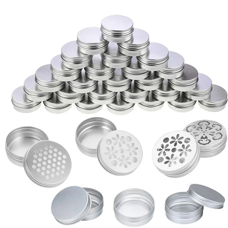 10 pots ronds en aluminium vid - Tin Container Lid avis et prix