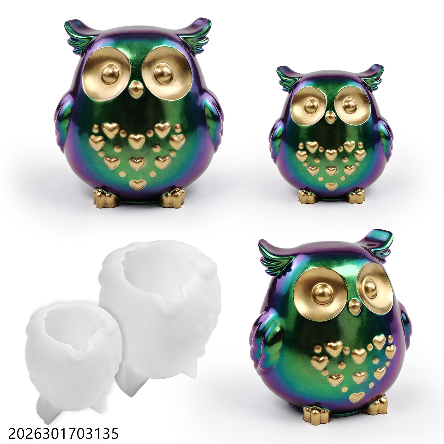 Moule en silicone Hibou 3D en  - Candle Making Tutorial avis et prix